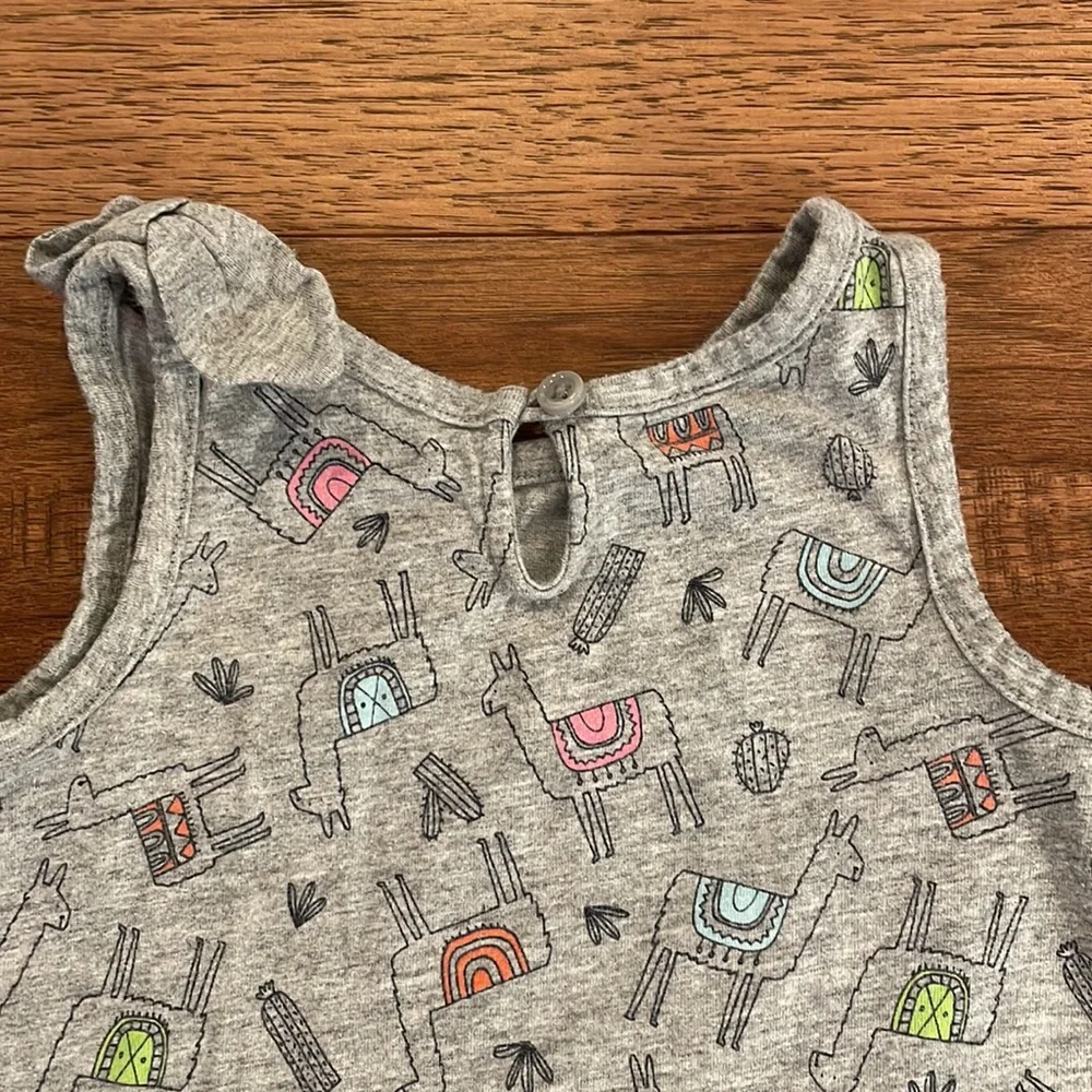 Baby Gap Dress - Llama Print - Size 2
